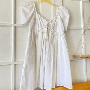 WHITE ABERCROMBIE DRESS